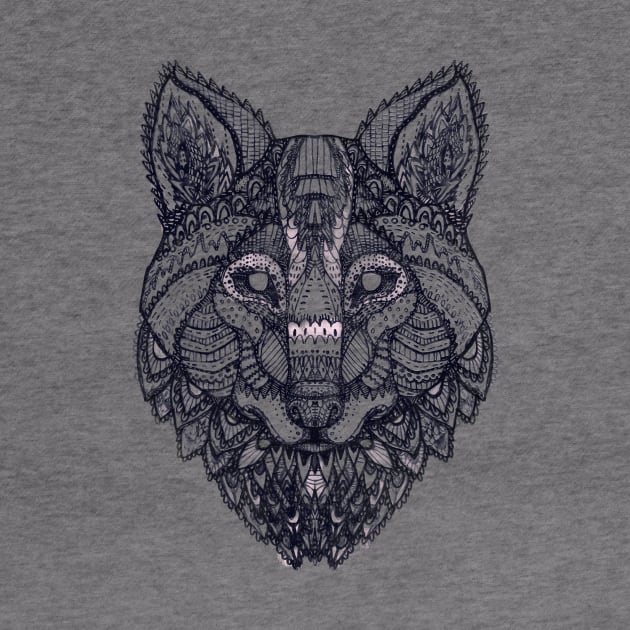 Tribal Wolf by Ratticsassin